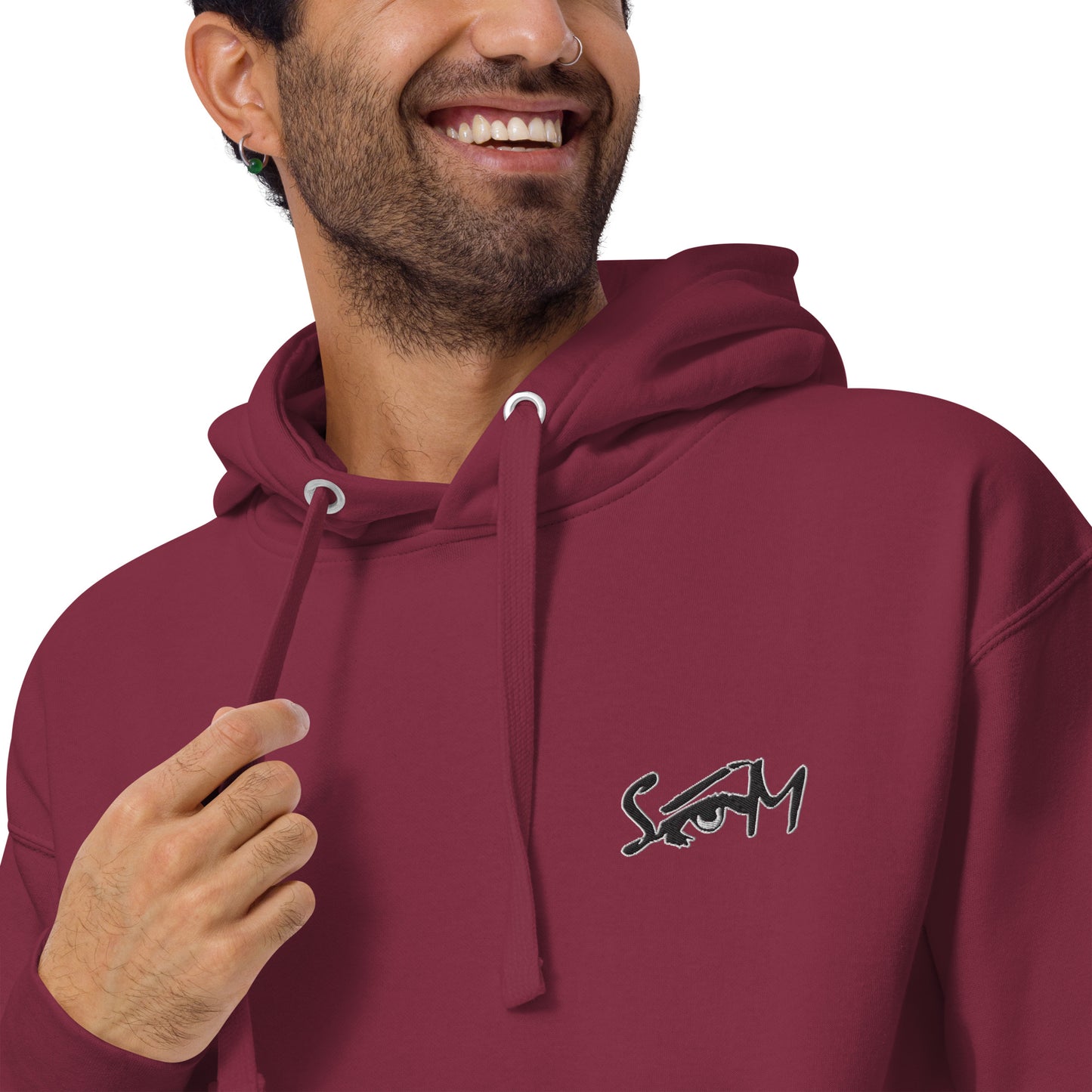 STATEOFMIND LA- (Eye Logo- Embroidered)- Unisex Hoodie