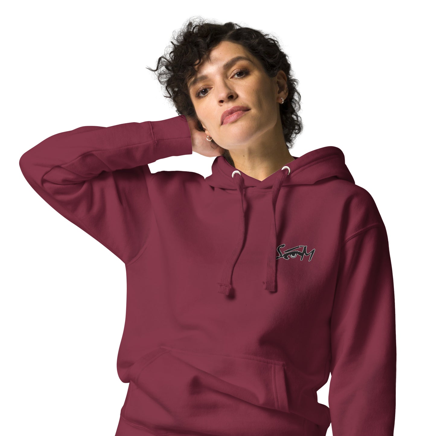 STATEOFMIND LA- (Eye Logo- Embroidered)- Unisex Hoodie