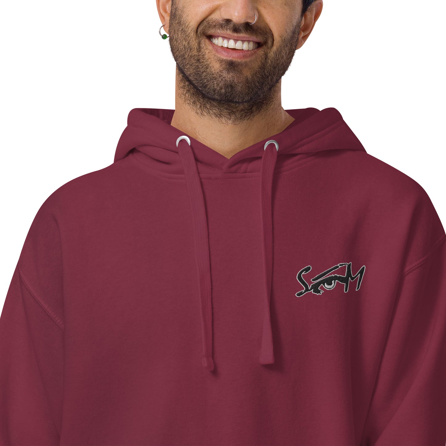 STATEOFMIND LA- (Eye Logo- Embroidered)- Unisex Hoodie