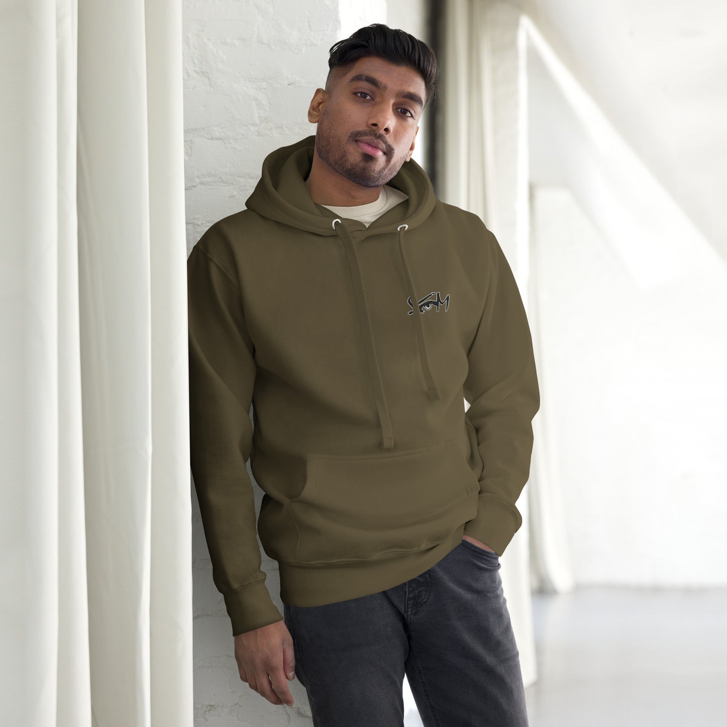 STATEOFMIND LA- (Eye Logo- Embroidered)- Unisex Hoodie