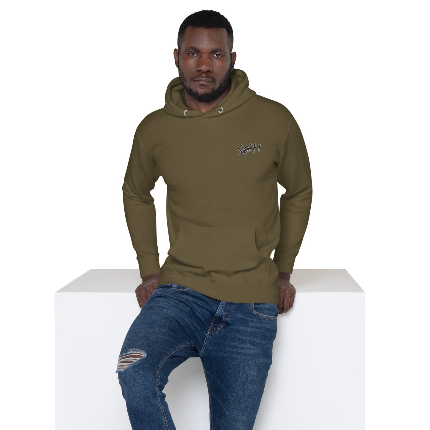 STATEOFMIND LA- (Eye Logo- Embroidered)- Unisex Hoodie
