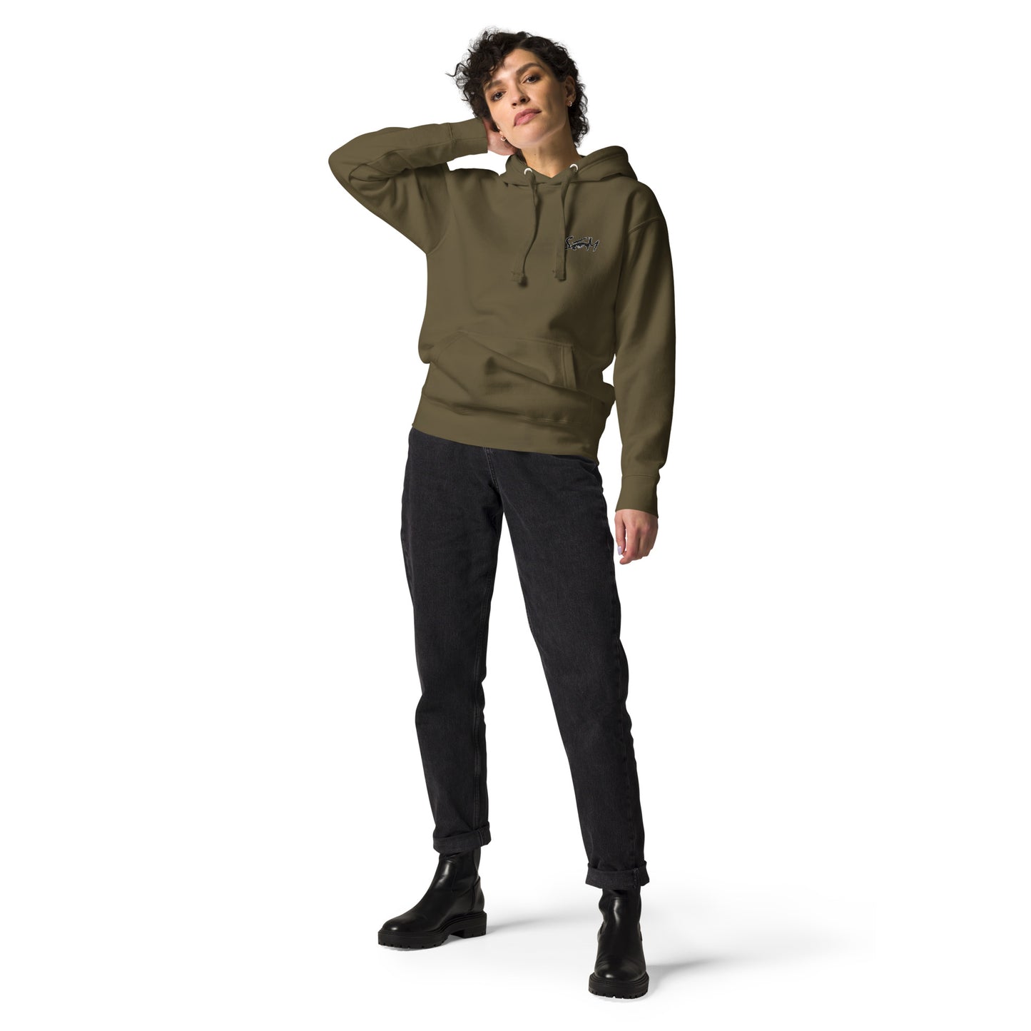 STATEOFMIND LA- (Eye Logo- Embroidered)- Unisex Hoodie