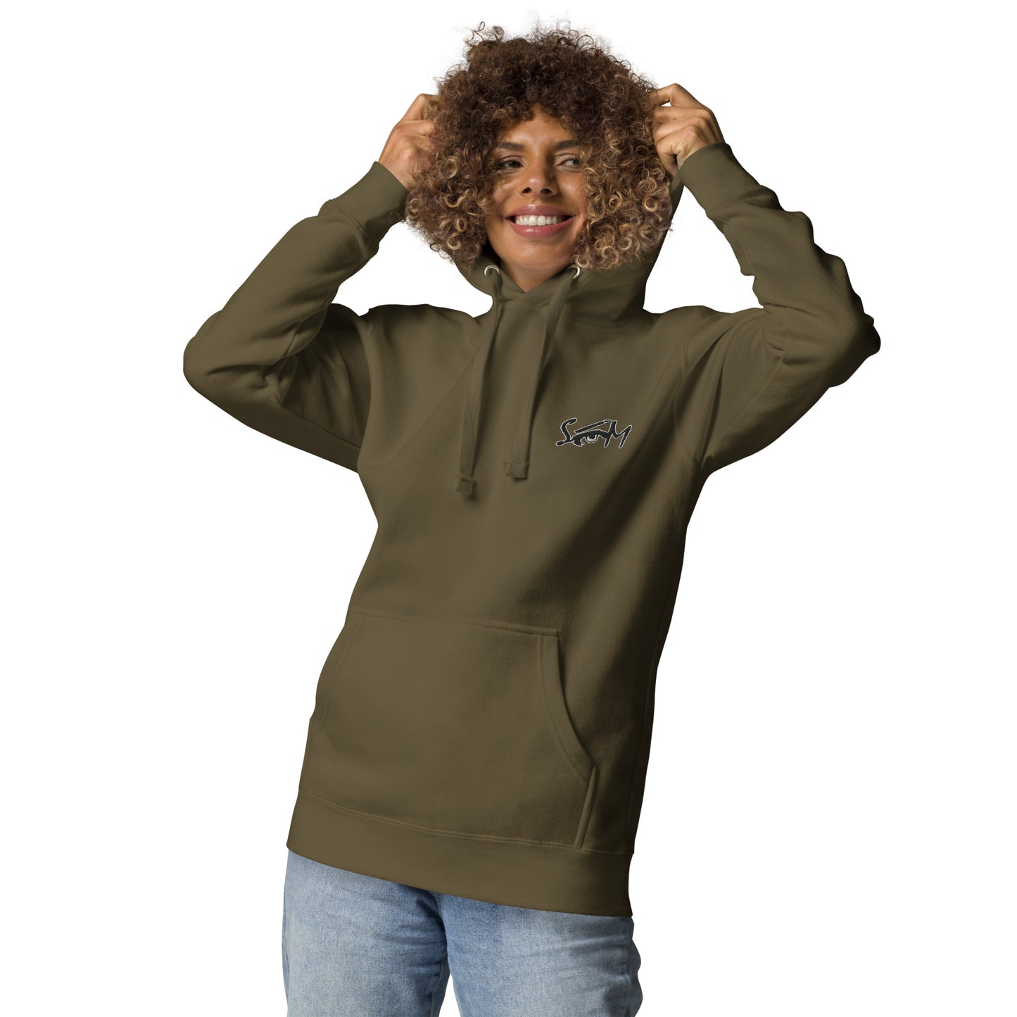 STATEOFMIND LA- (Eye Logo- Embroidered)- Unisex Hoodie