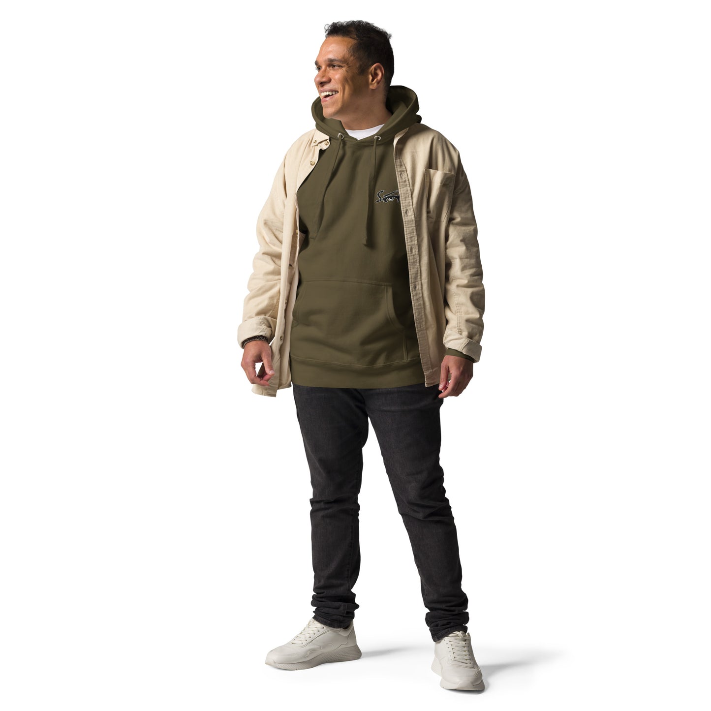 STATEOFMIND LA- (Eye Logo- Embroidered)- Unisex Hoodie