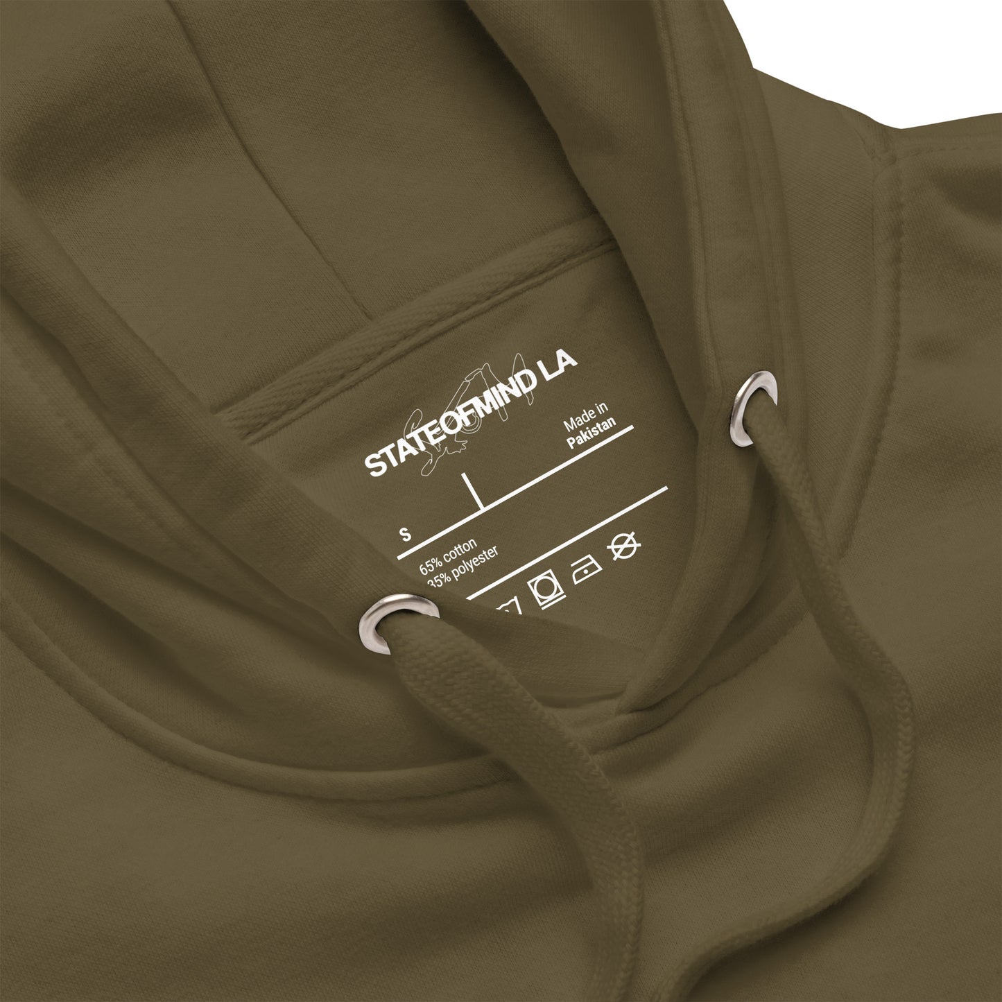 STATEOFMIND LA- (Eye Logo- Embroidered)- Unisex Hoodie