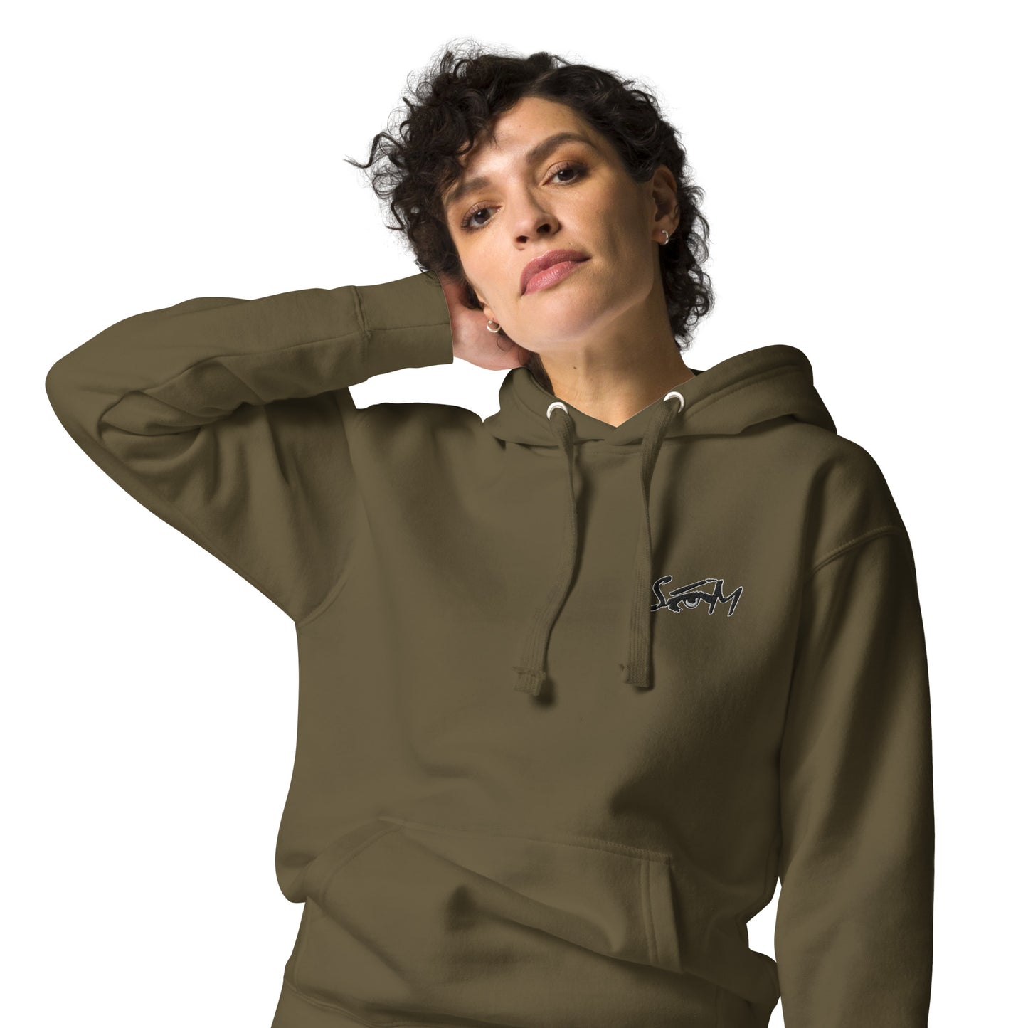 STATEOFMIND LA- (Eye Logo- Embroidered)- Unisex Hoodie