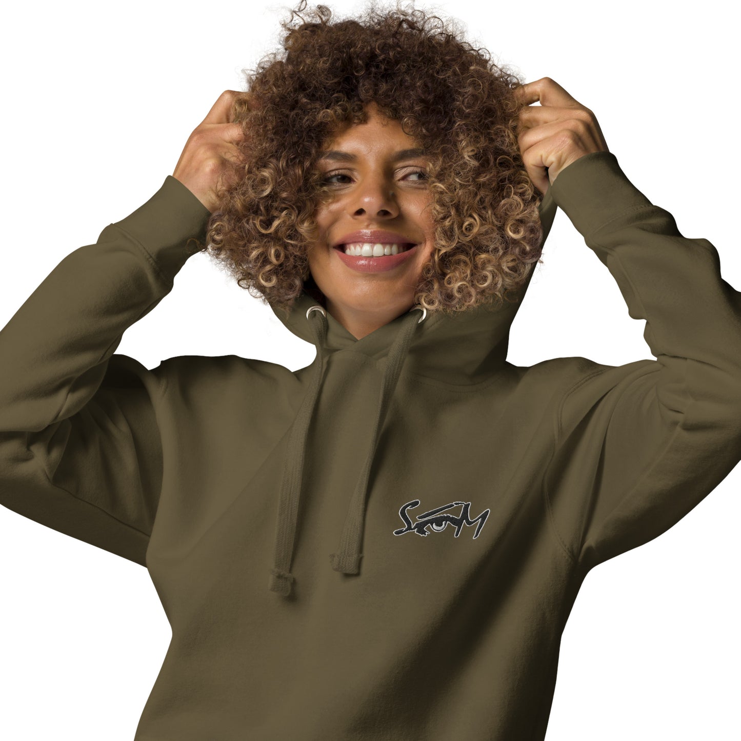 STATEOFMIND LA- (Eye Logo- Embroidered)- Unisex Hoodie