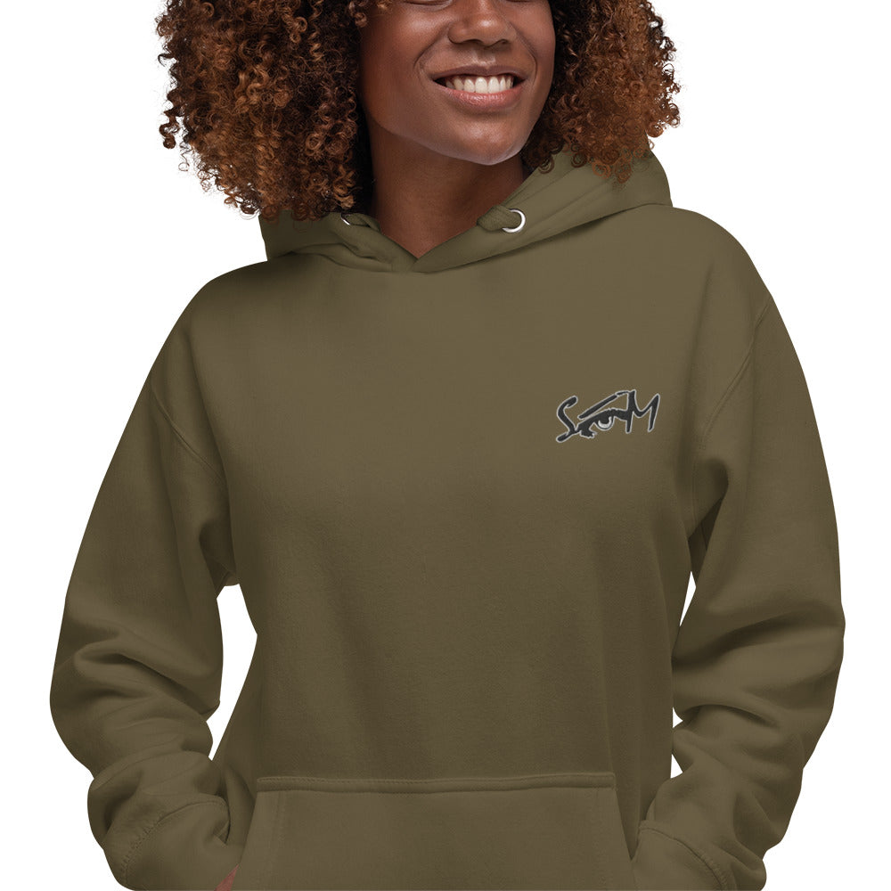STATEOFMIND LA- (Eye Logo- Embroidered)- Unisex Hoodie