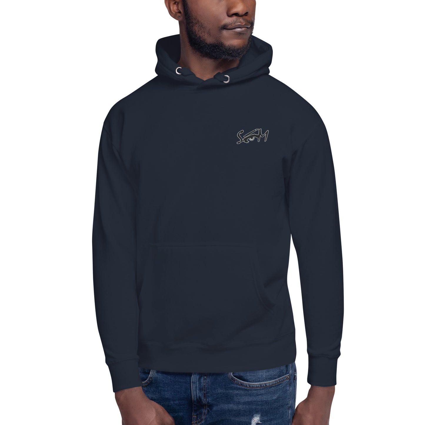 STATEOFMIND LA- (Eye Logo- Embroidered)- Unisex Hoodie
