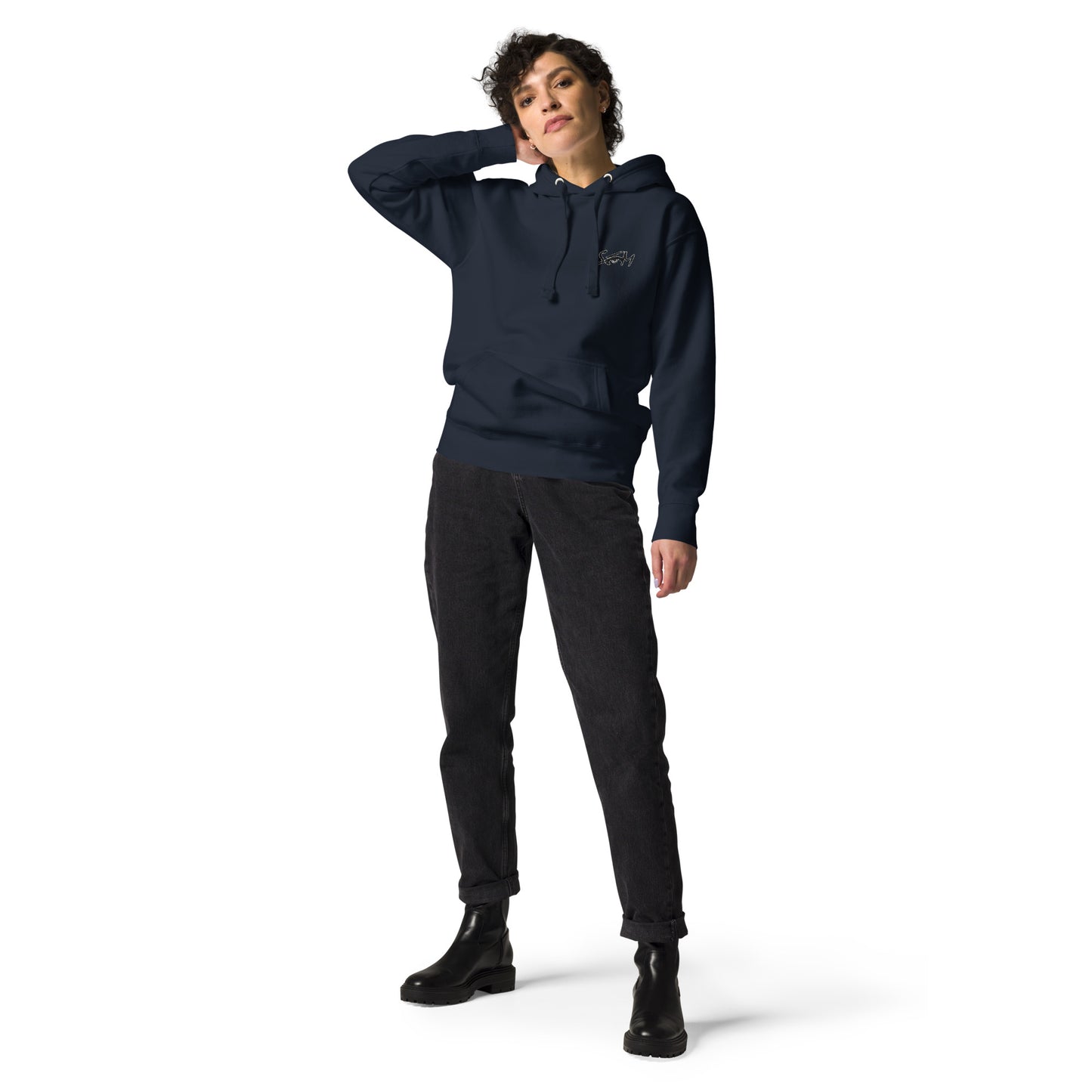 STATEOFMIND LA- (Eye Logo- Embroidered)- Unisex Hoodie