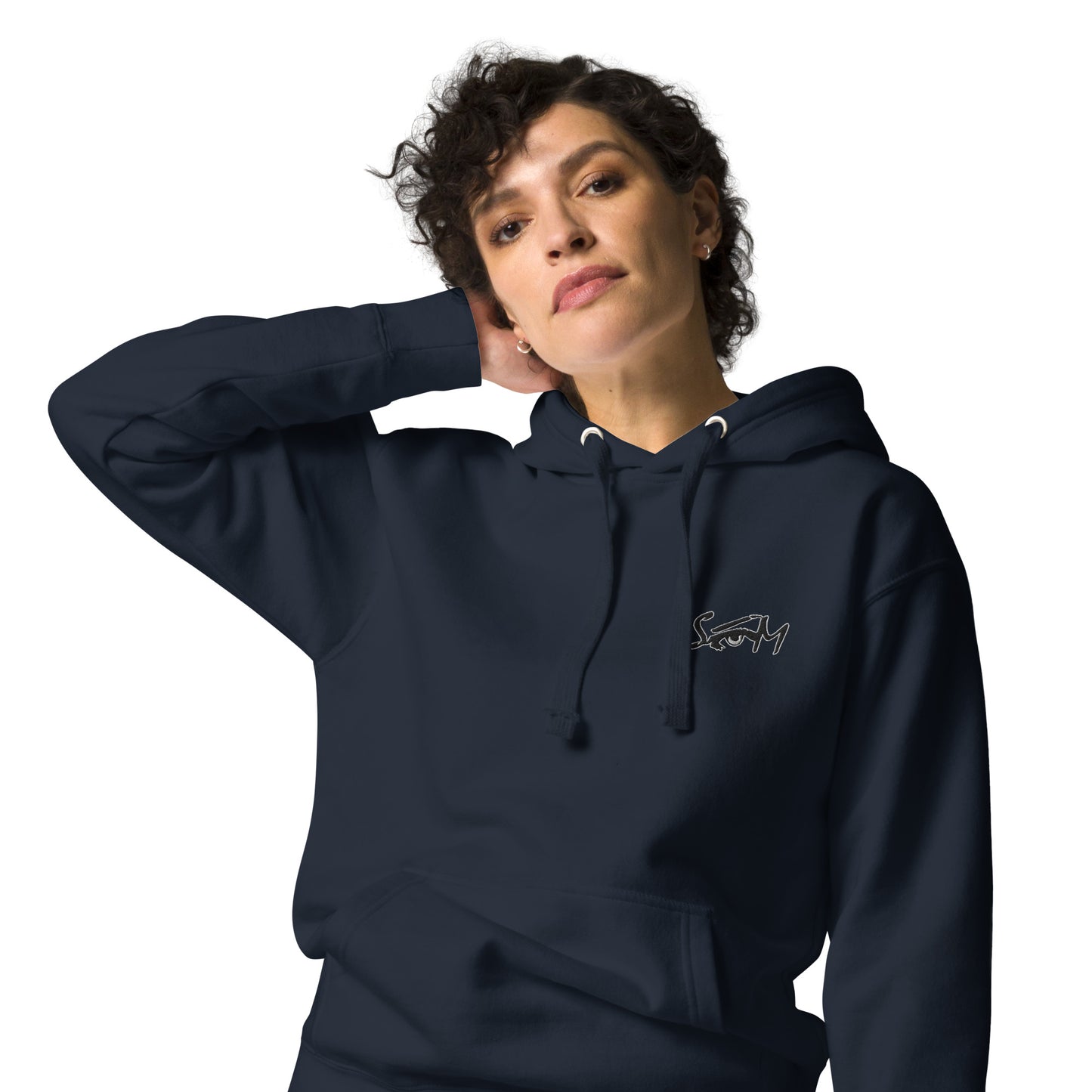 STATEOFMIND LA- (Eye Logo- Embroidered)- Unisex Hoodie