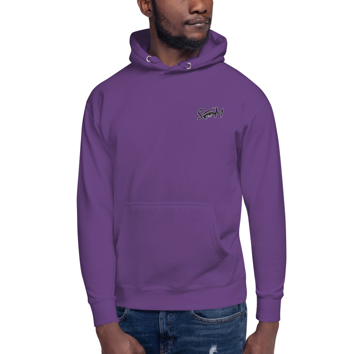STATEOFMIND LA- (Eye Logo- Embroidered)- Unisex Hoodie