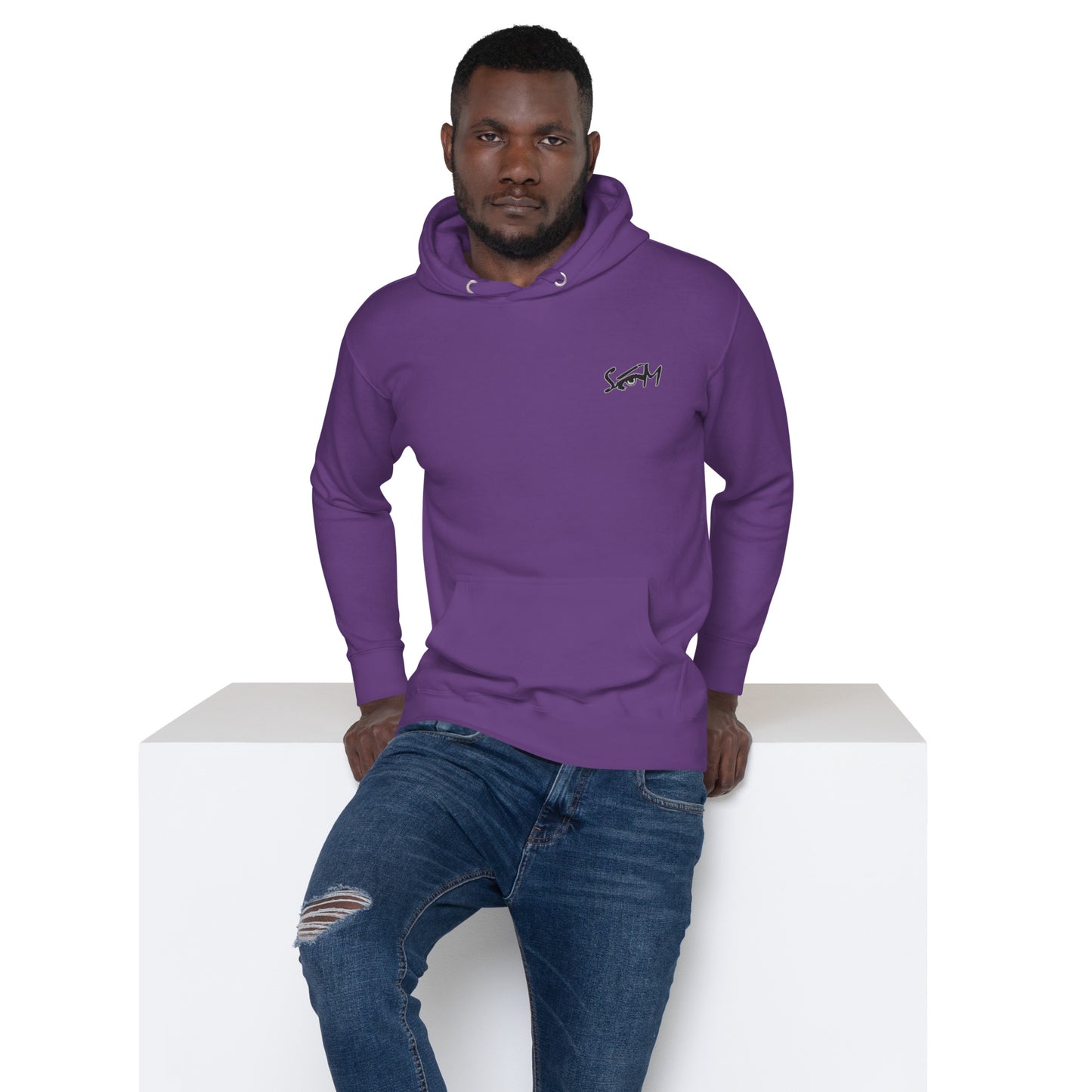 STATEOFMIND LA- (Eye Logo- Embroidered)- Unisex Hoodie