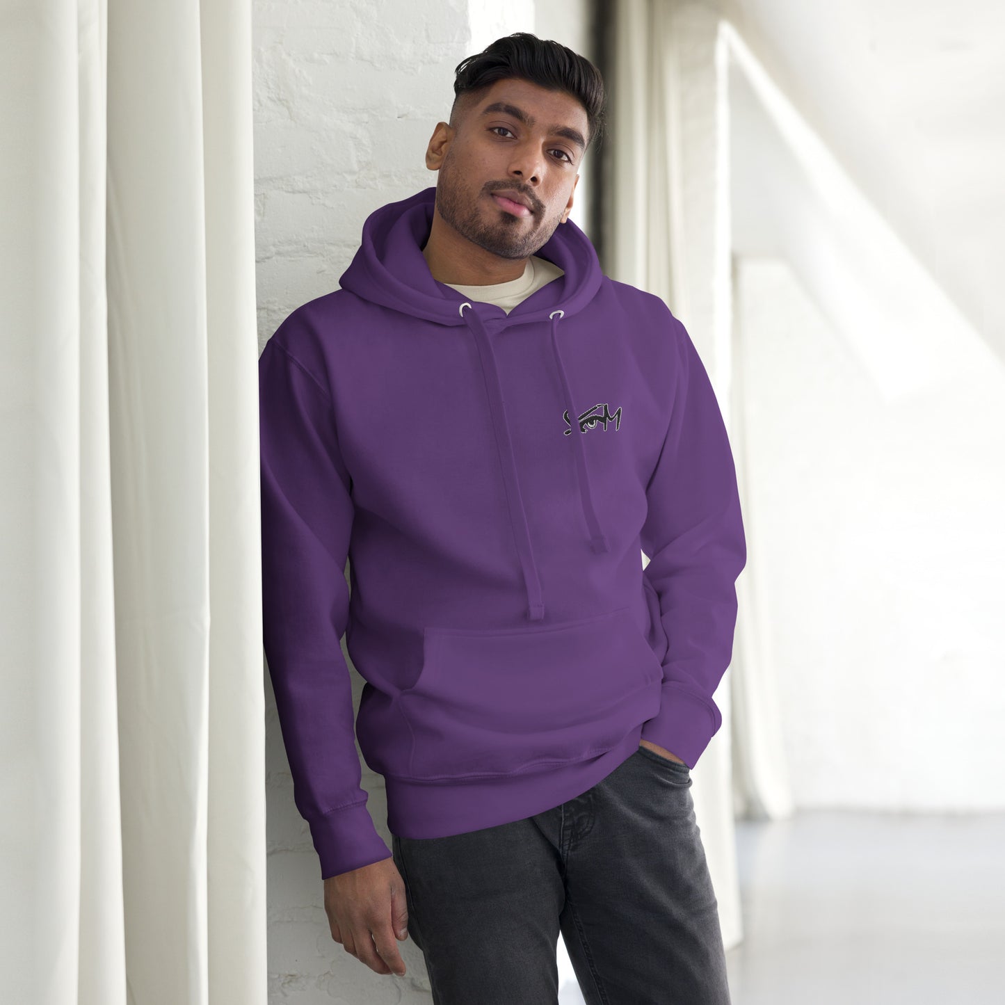 STATEOFMIND LA- (Eye Logo- Embroidered)- Unisex Hoodie