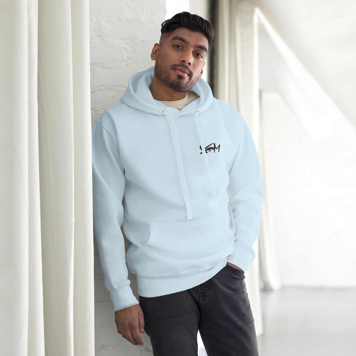 STATEOFMIND LA- (Eye Logo- Embroidered)- Unisex Hoodie