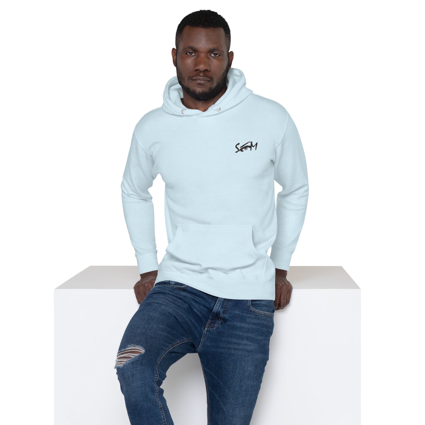 STATEOFMIND LA- (Eye Logo- Embroidered)- Unisex Hoodie