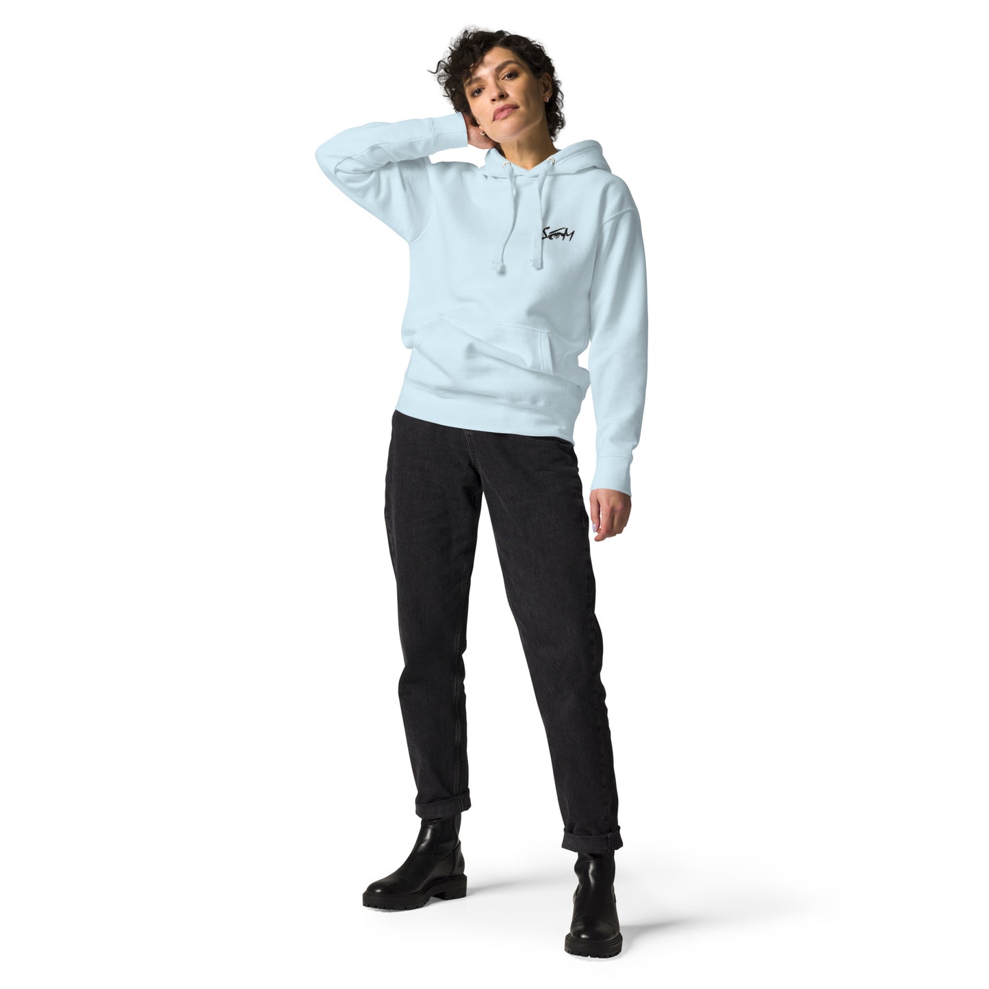 STATEOFMIND LA- (Eye Logo- Embroidered)- Unisex Hoodie