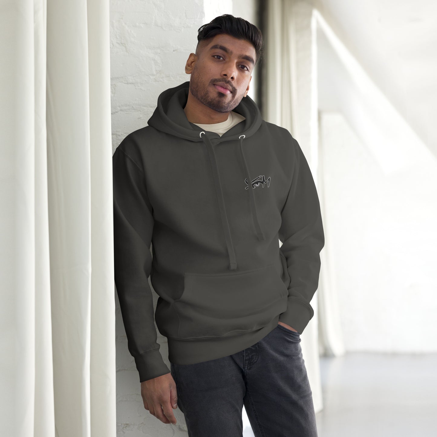 STATEOFMIND LA- (Eye Logo- Embroidered)- Unisex Hoodie