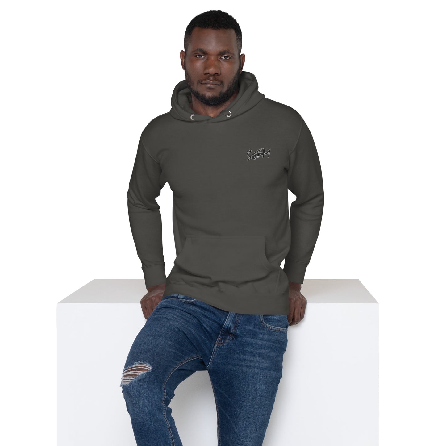 STATEOFMIND LA- (Eye Logo- Embroidered)- Unisex Hoodie