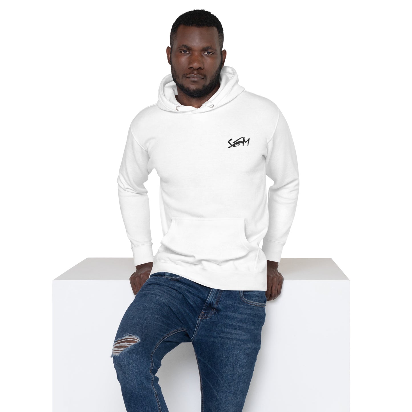 STATEOFMIND LA- (Eye Logo- Embroidered)- Unisex Hoodie