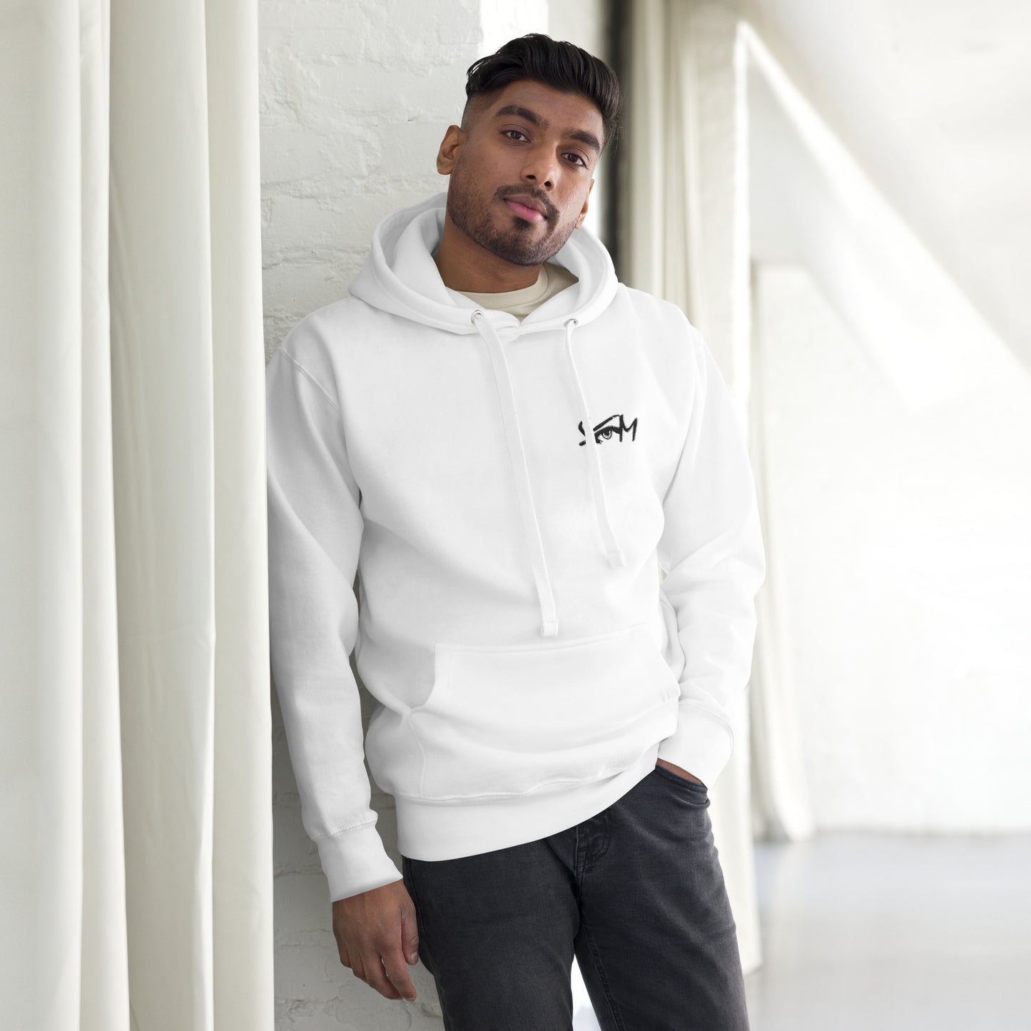 STATEOFMIND LA- (Eye Logo- Embroidered)- Unisex Hoodie