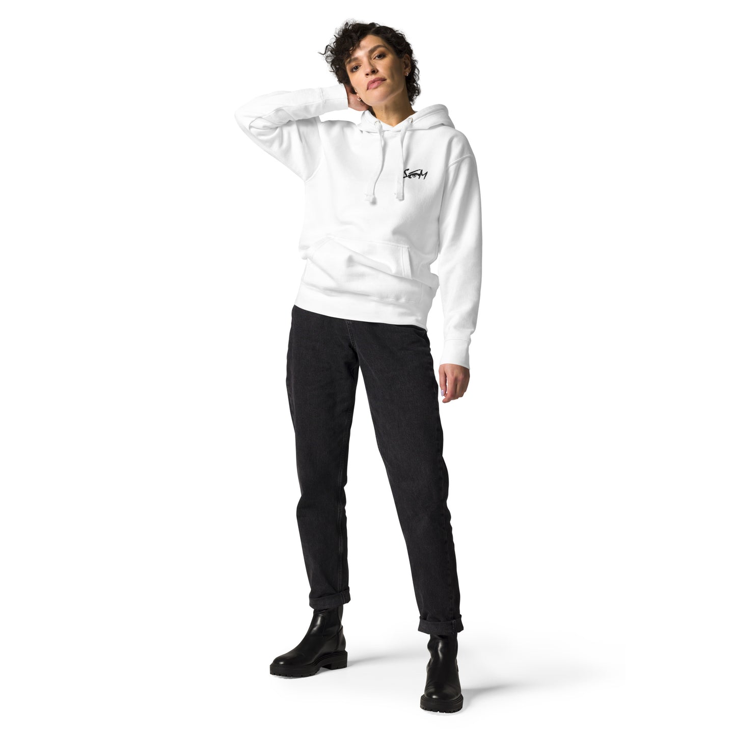 STATEOFMIND LA- (Eye Logo- Embroidered)- Unisex Hoodie