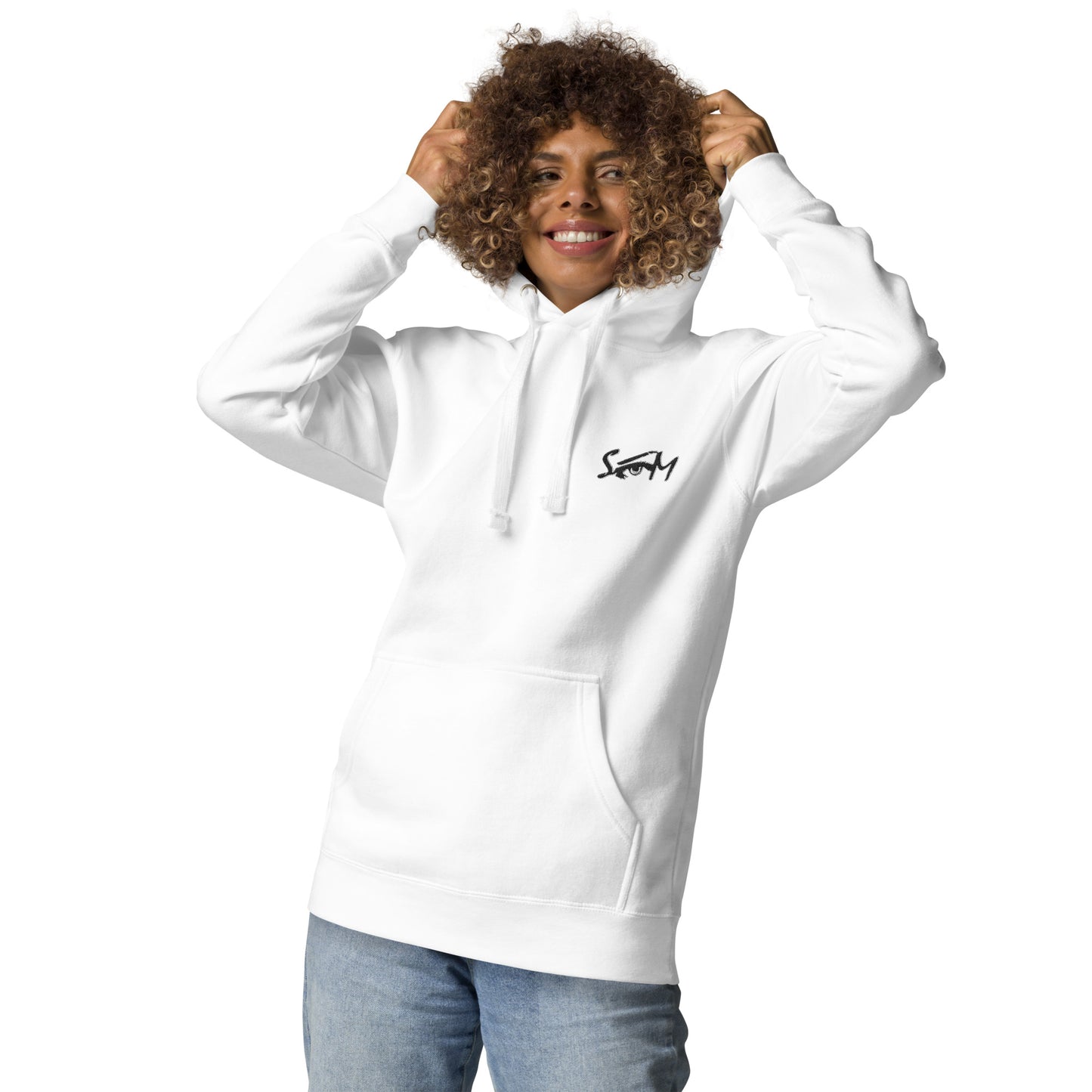 STATEOFMIND LA- (Eye Logo- Embroidered)- Unisex Hoodie