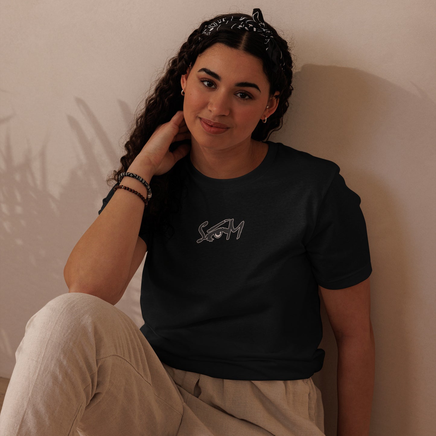 STATEOFMIND LA EYE LOGO- Print DTG- Unisex staple t-shirt