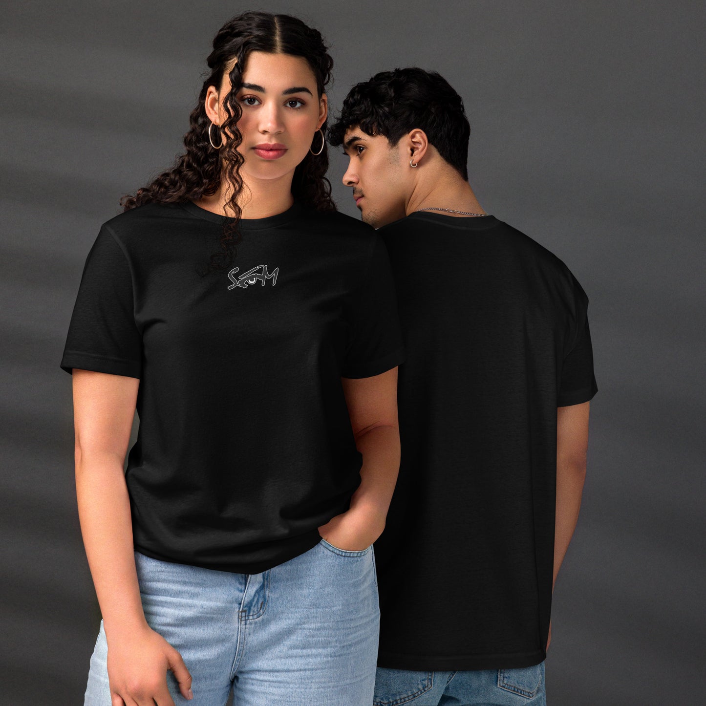 STATEOFMIND LA EYE LOGO- Print DTG- Unisex staple t-shirt