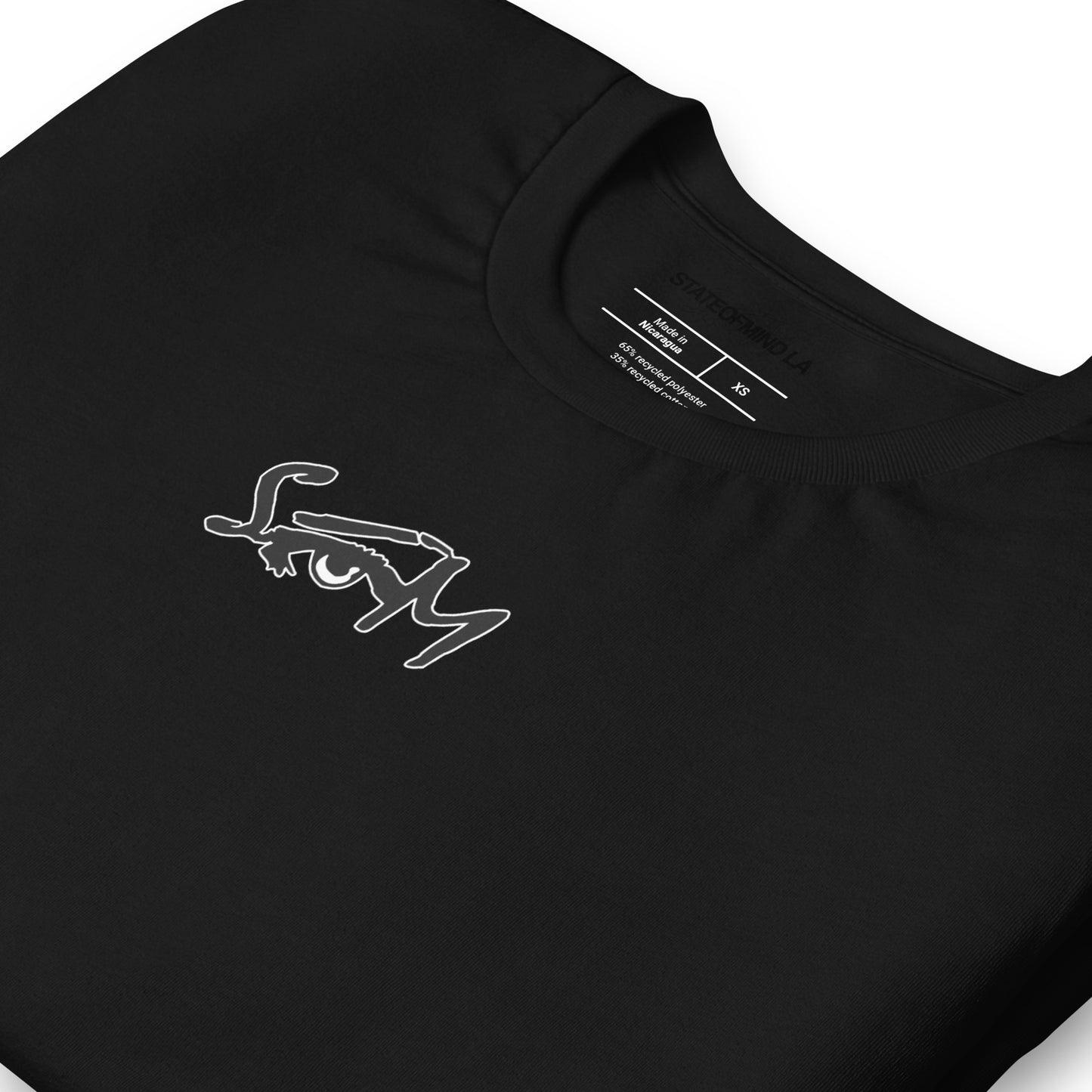 STATEOFMIND LA EYE LOGO- Print DTG- Unisex staple t-shirt
