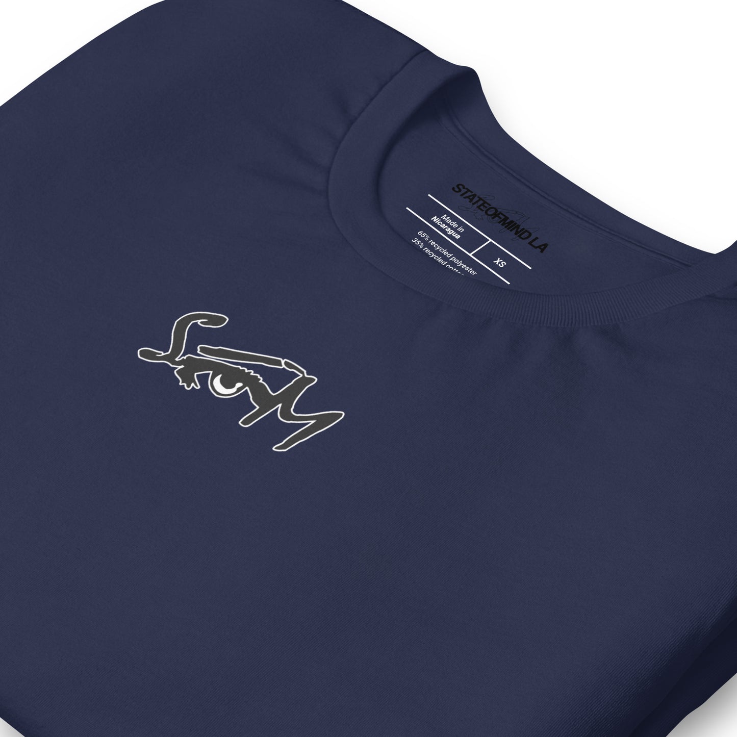 STATEOFMIND LA EYE LOGO- Print DTG- Unisex staple t-shirt