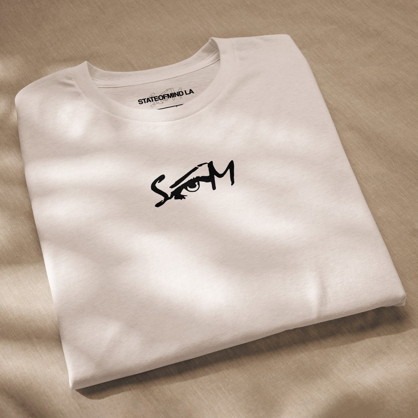 STATEOFMIND LA EYE LOGO- Print DTG- Unisex staple t-shirt
