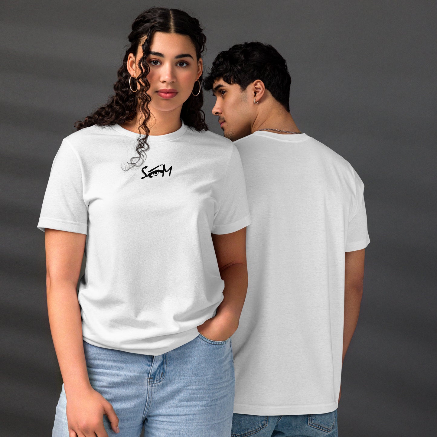 STATEOFMIND LA EYE LOGO- Print DTG- Unisex staple t-shirt