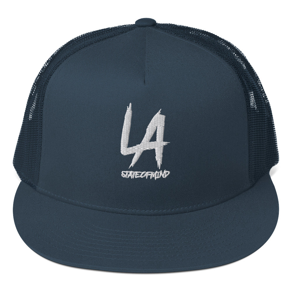 【GENERALIDEA】5PANEL LETTERING TRUCKER CAP GV. Trucker Hat – G Λ L V Λ R Y l Official Website