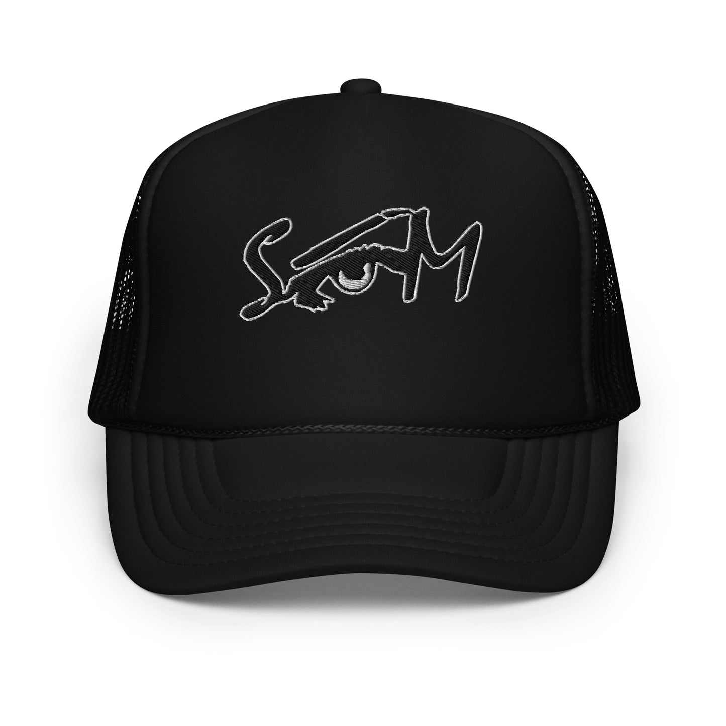 (Embroidered) STATEOFMIND LA Eye Logo- Foam trucker hat