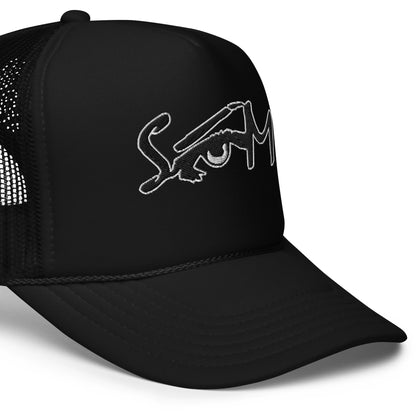 (Embroidered) STATEOFMIND LA Eye Logo- Foam trucker hat