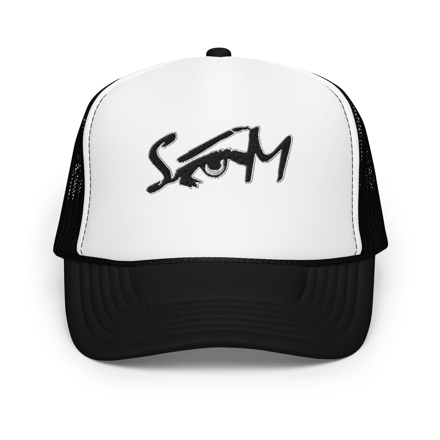 (Embroidered) STATEOFMIND LA Eye Logo- Foam trucker hat