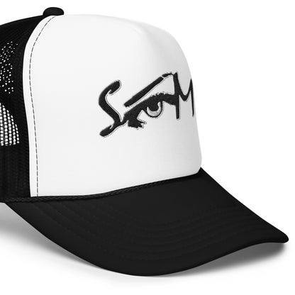 (Embroidered) STATEOFMIND LA Eye Logo- Foam trucker hat