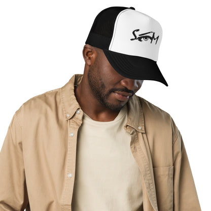(Embroidered) STATEOFMIND LA Eye Logo- Foam trucker hat