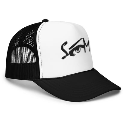 (Embroidered) STATEOFMIND LA Eye Logo- Foam trucker hat