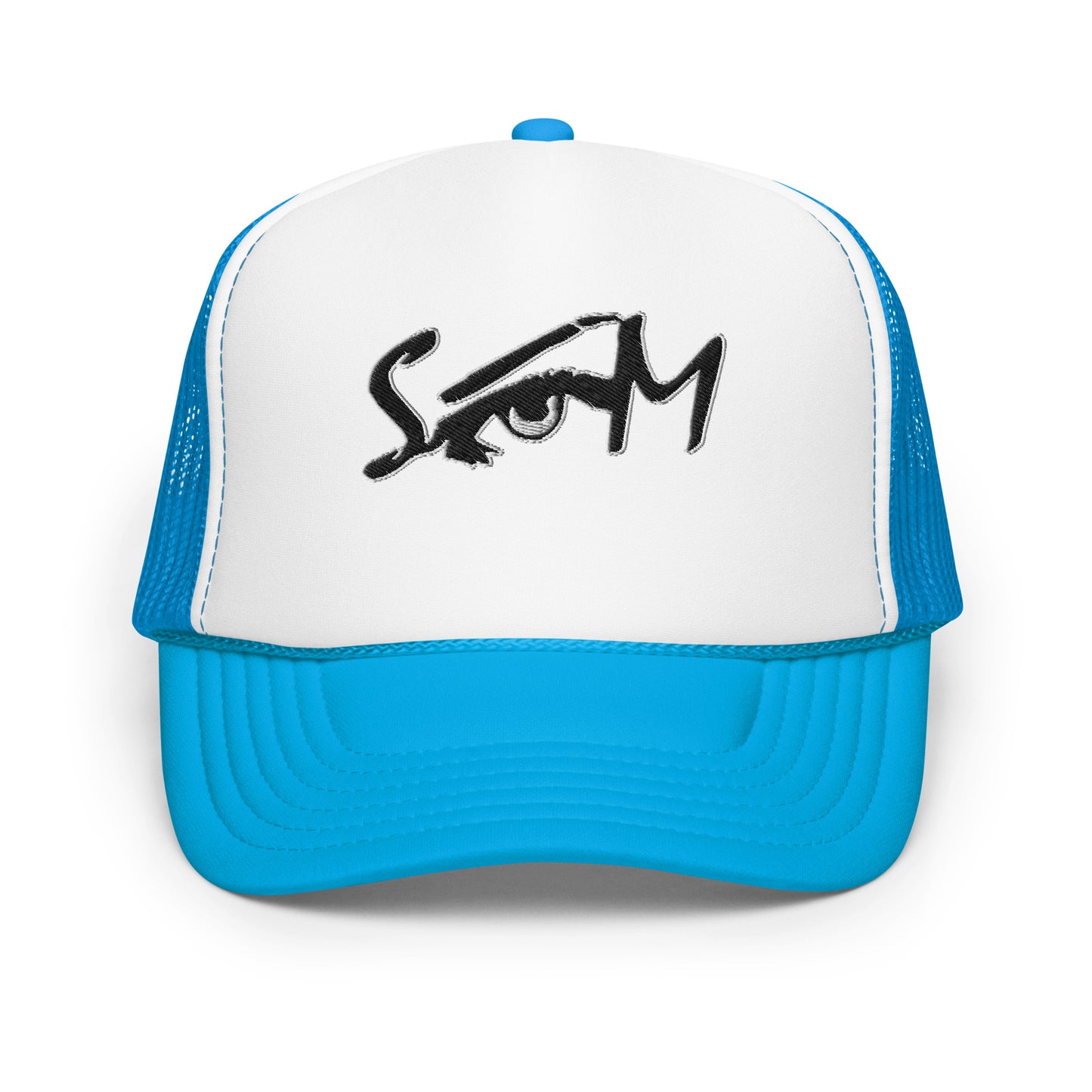 (Embroidered) STATEOFMIND LA Eye Logo- Foam trucker hat
