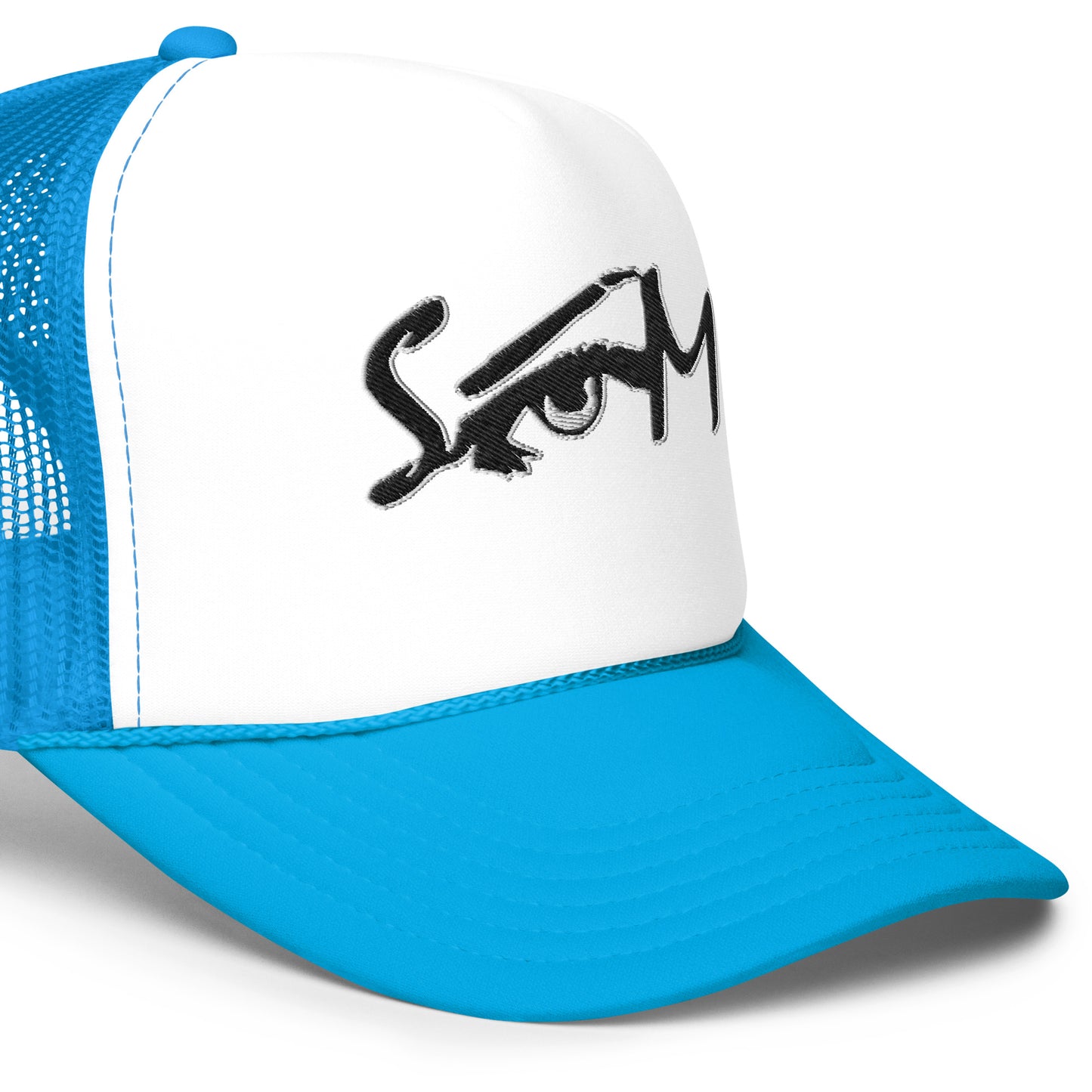 (Embroidered) STATEOFMIND LA Eye Logo- Foam trucker hat