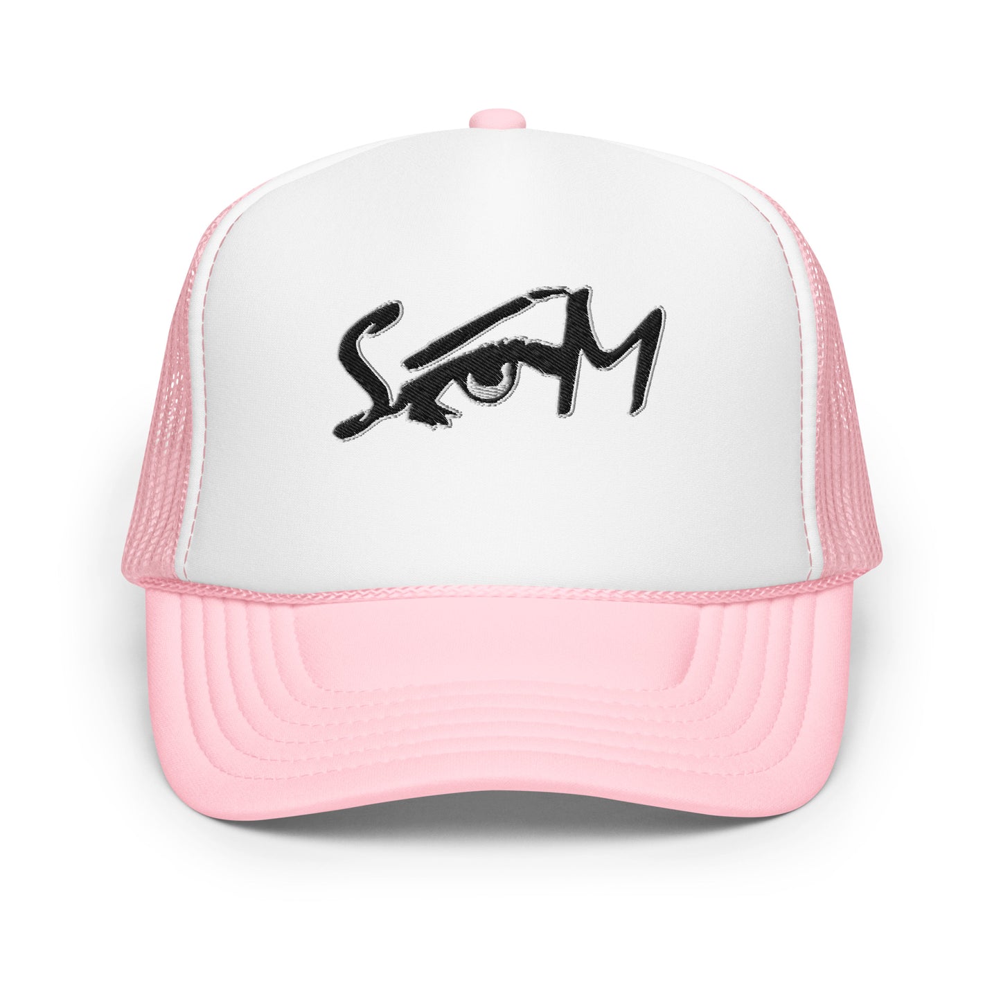 (Embroidered) STATEOFMIND LA Eye Logo- Foam trucker hat