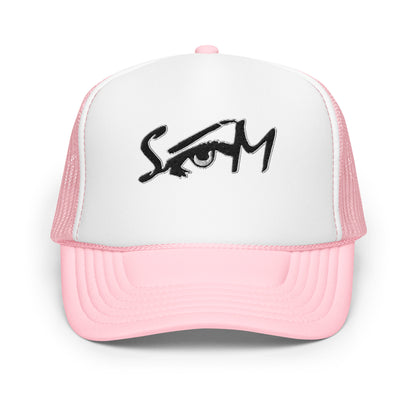 (Embroidered) STATEOFMIND LA Eye Logo- Foam trucker hat