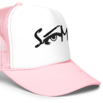 (Embroidered) STATEOFMIND LA Eye Logo- Foam trucker hat