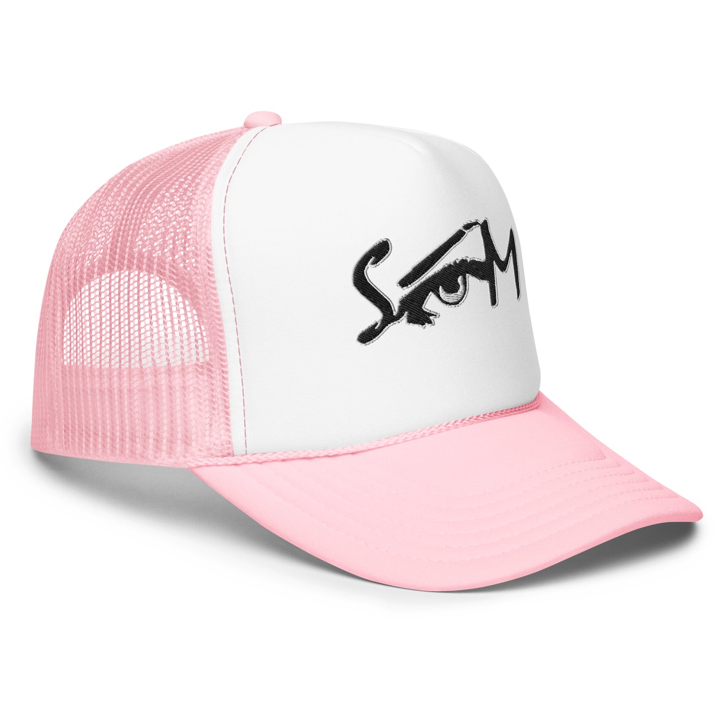(Embroidered) STATEOFMIND LA Eye Logo- Foam trucker hat
