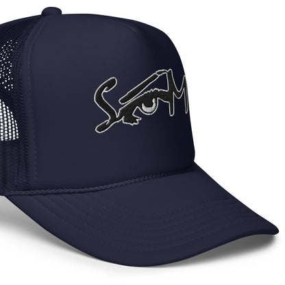 (Embroidered) STATEOFMIND LA Eye Logo- Foam trucker hat