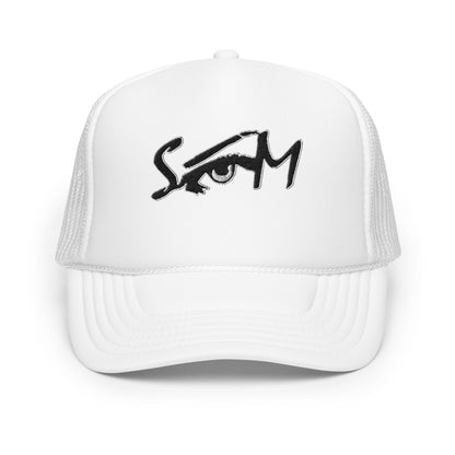 (Embroidered) STATEOFMIND LA Eye Logo- Foam trucker hat