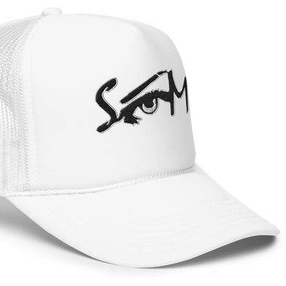 (Embroidered) STATEOFMIND LA Eye Logo- Foam trucker hat