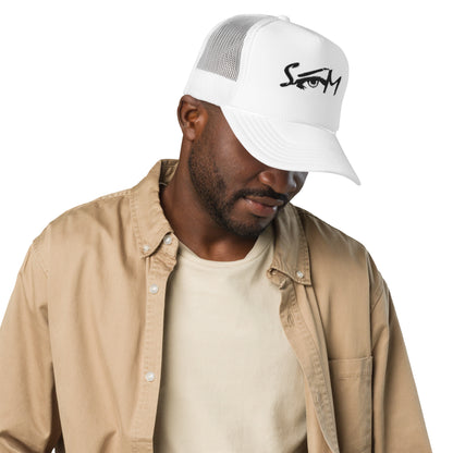 (Embroidered) STATEOFMIND LA Eye Logo- Foam trucker hat